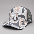 ND Hickory Camo Trucker Embroidered