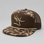 7 Panel Duck Camo Embroidered