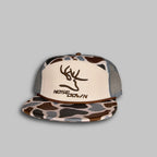 7 Panel Duck Camo Embroidered
