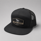 Black Hex Woven 7 Panel
