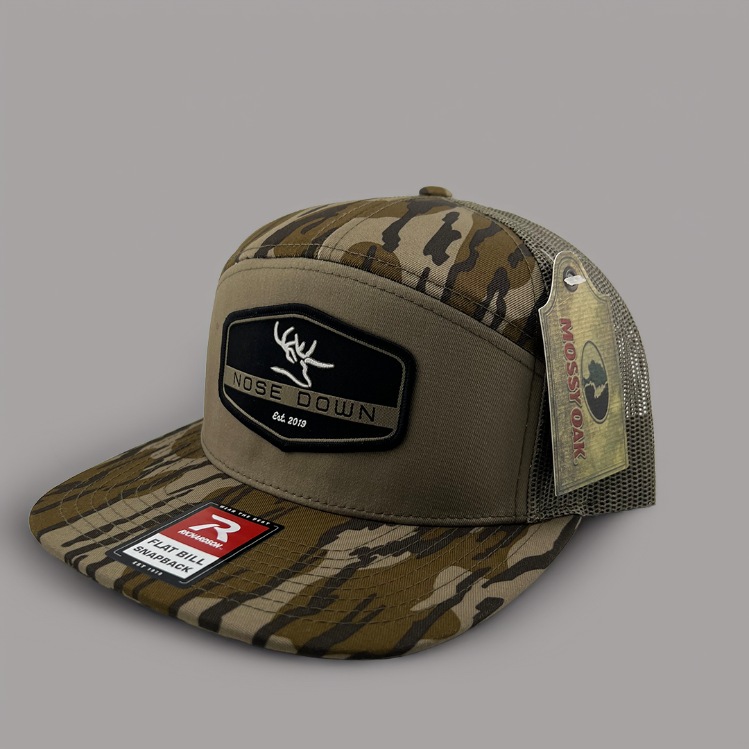 Black Hex Woven 7 Panel