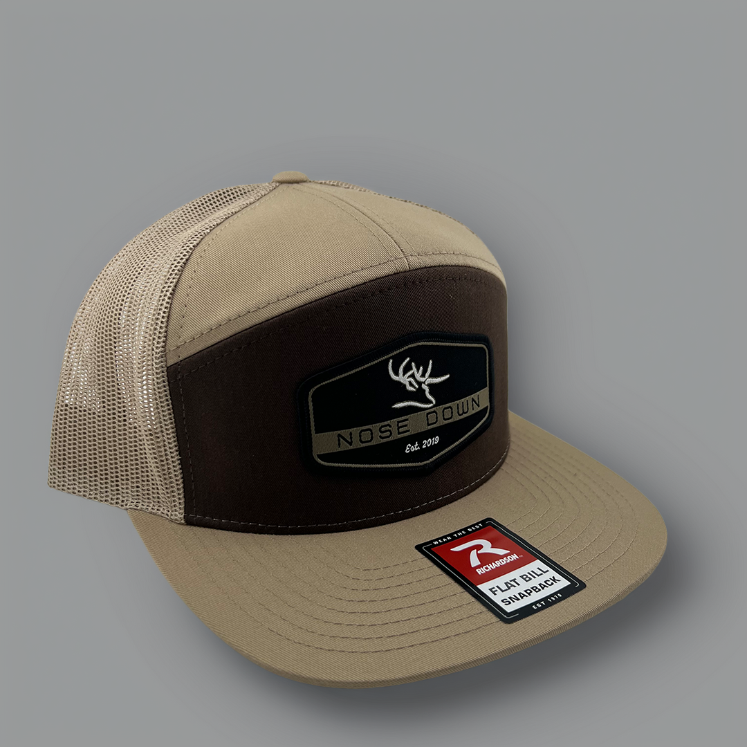 Black Hex Woven 7 Panel