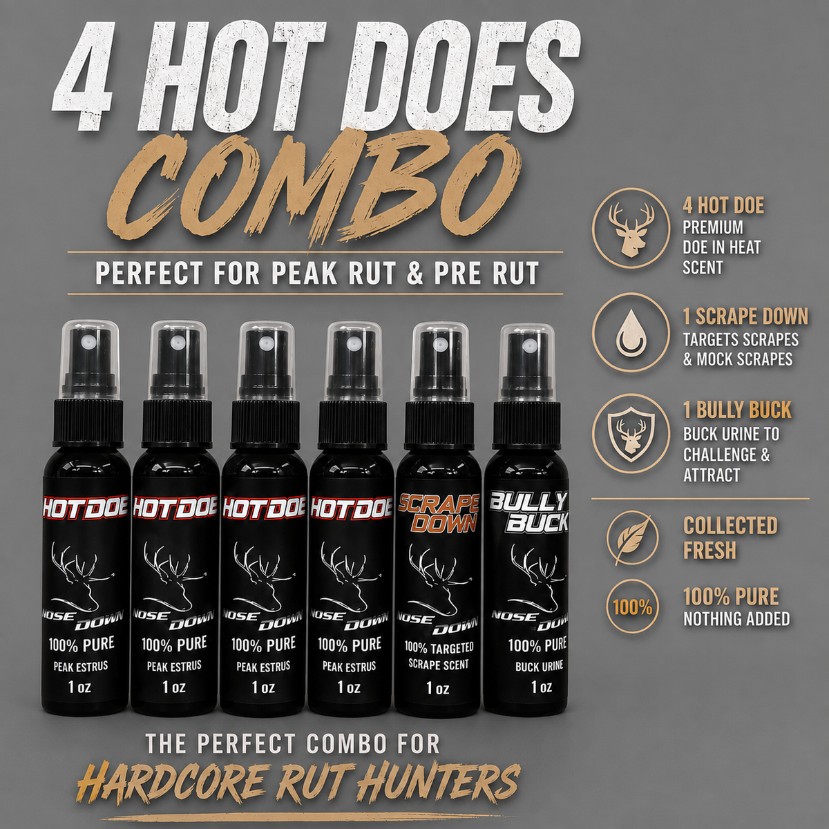 4 Hot Does Combo
