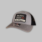 Brown Down 26  Woven Trucker