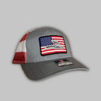 American Flag Trucker Hat