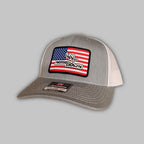 American Flag Trucker Hat