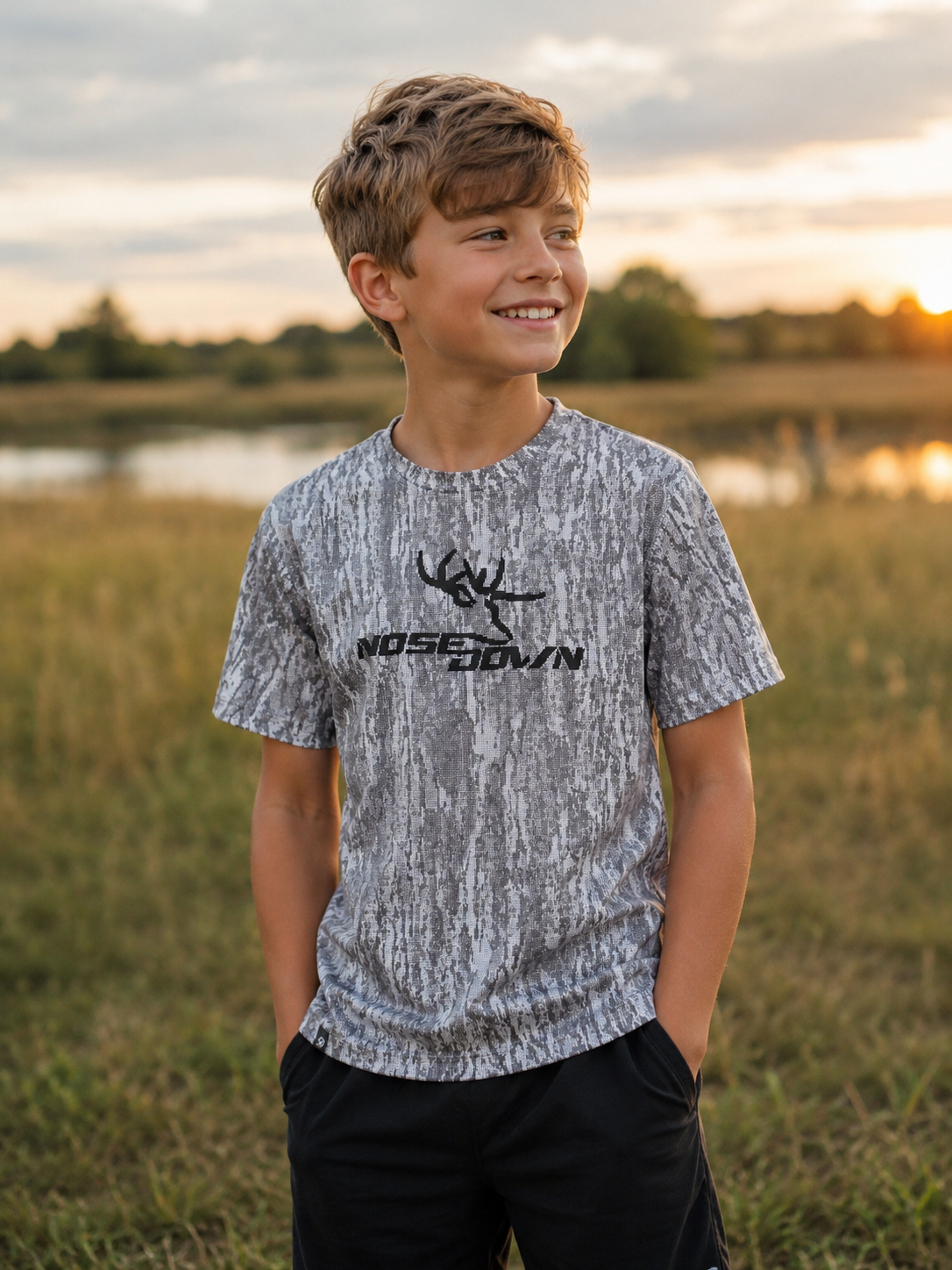 Youth Faded Bottomlands T-Shirt