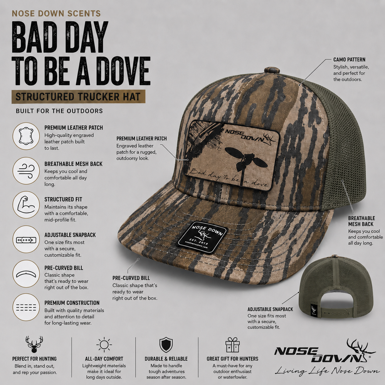 Bad Day to be a Dove Hat