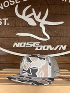 7 Panel Duck Camo Embroidered