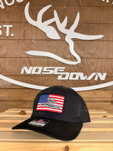 Load image into Gallery viewer, American Flag Trucker Hat