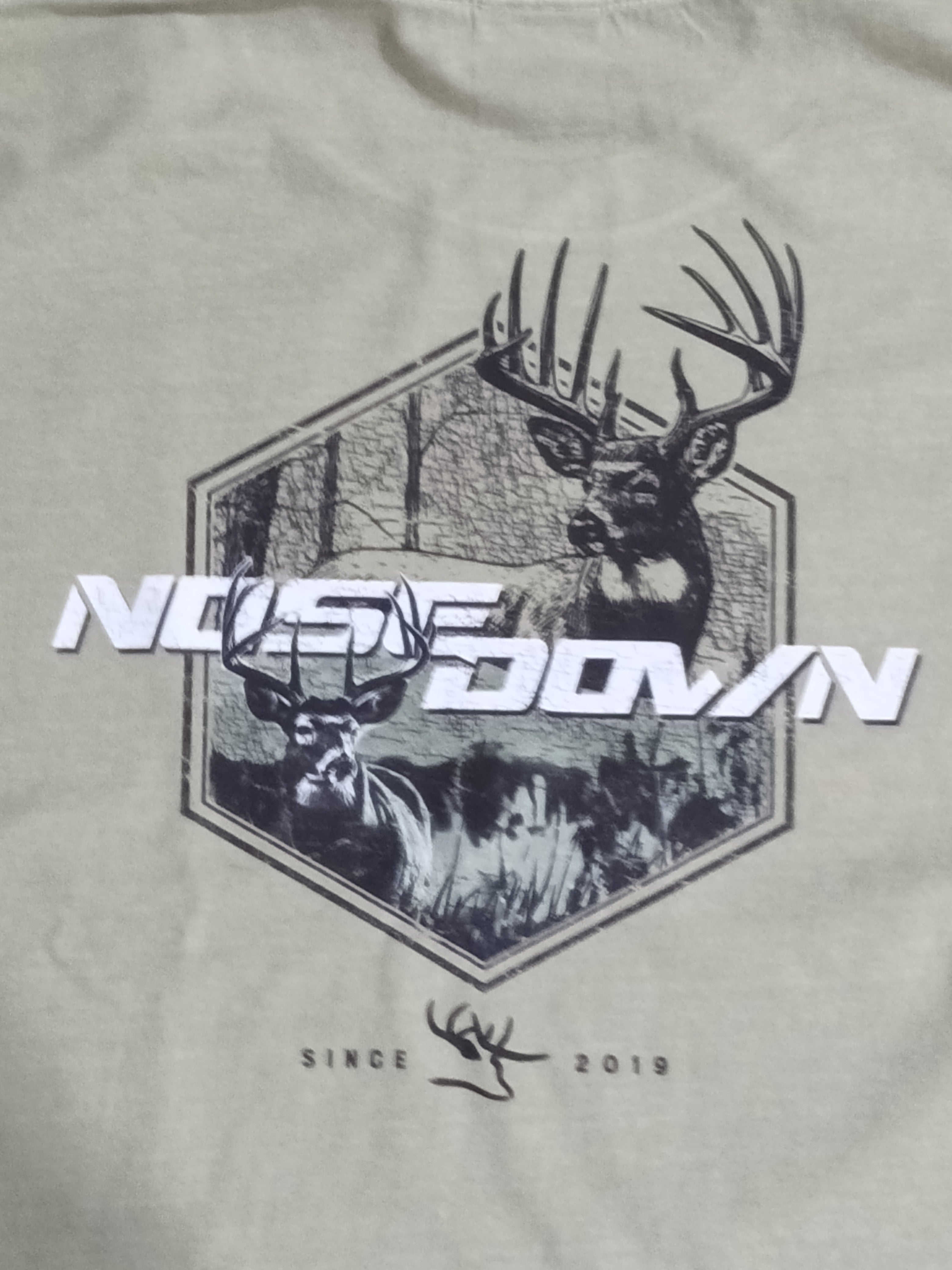 Nose Down New Deer T Shirt