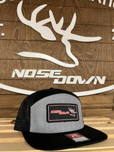 Load image into Gallery viewer, Black Red Woven 7 Panel