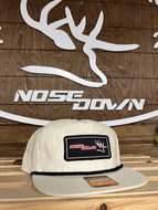 Black Red Woven Rope Hat