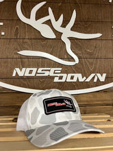 Load image into Gallery viewer, Black Red Woven Trucker Hat