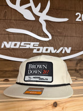Load image into Gallery viewer, Brown Down 26 Rope Hat