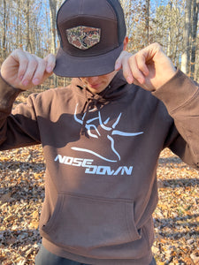 Nose Down Logo Hoodie