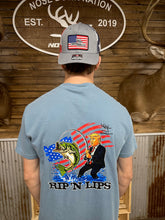 Load image into Gallery viewer, Trump Rip-n-Lips fishing T shirt