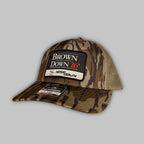 Brown Down 26  Woven Trucker