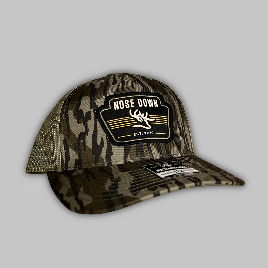 Vintage Black Woven Trucker