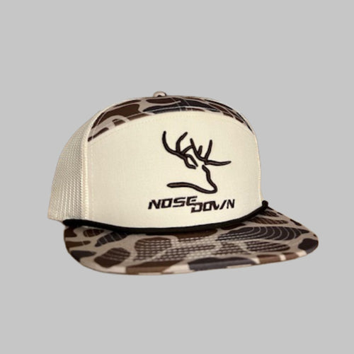 3D Puff Duck Camo 7 Panel - Youth
