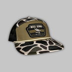 Vintage Black Woven 7 Panel