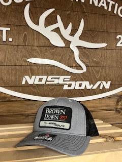 Brown Down 25 Woven Trucker