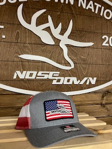 American Flag Trucker Hat