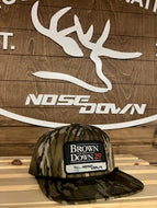 Brown Down 25 Rope Hat